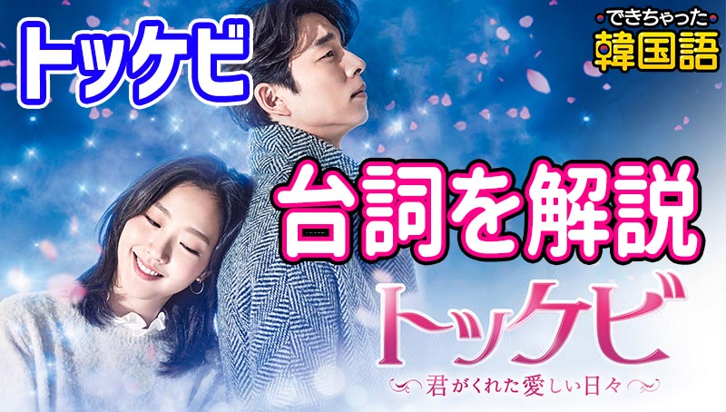 韓国ドラマ『도깨비（トッケビ）』のセリフで学ぶ韓国語！名シーンを解説