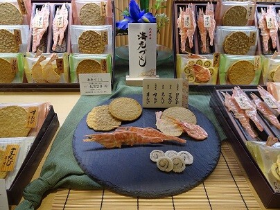 韓国人が喜ぶ日本のお土産：煎餅（えびせん）