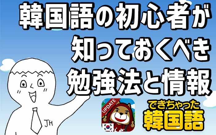 韓国語 独学 初心者のための効率的な勉強法と情報まとめ 現役の講師が教える でき韓ブログ