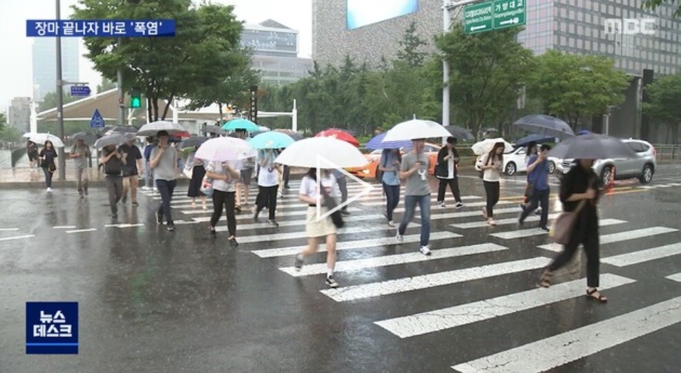 '梅雨'は韓国語で何?장마(チャンマ)の意味と様々な使い方を