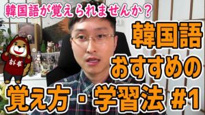 【韓国語 おすすめ 学習法・覚え方】韓国語が覚えられませんか？コツを教えます！｜でき韓 ハングル講座