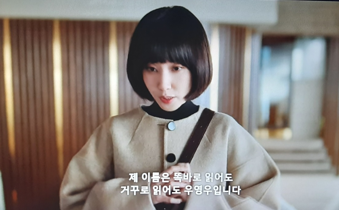 ウ・ヨンウ弁護士は天才肌の台詞：읽어도