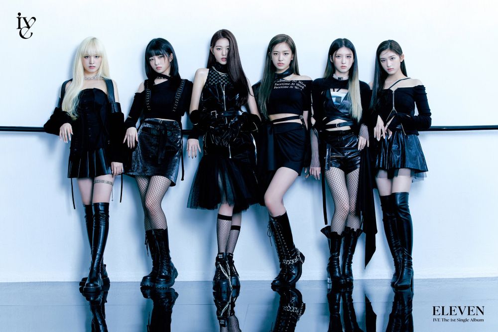 2021年”最強ガールズグループ”IVE（Photo Via STARSHIP ENT.）