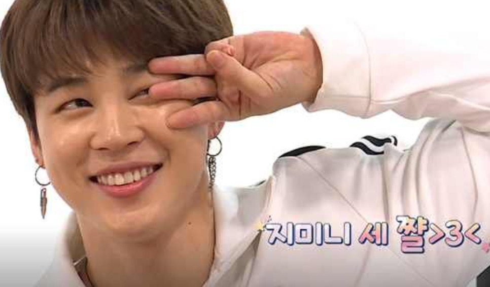 ジミンの小さい手（Photo Via NAVER Blog）