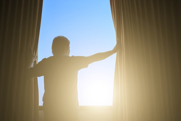 ご質問の「カーテンを開ける」は韓国語で？