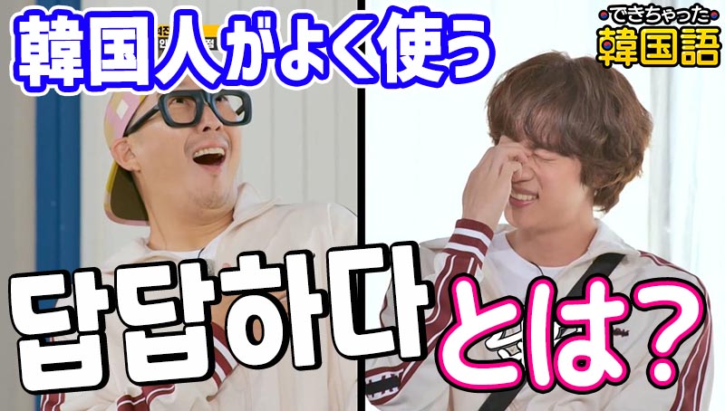 「苦しい, もどかしい」韓国語で？답답하다の意味と使い方、안타깝다との違い