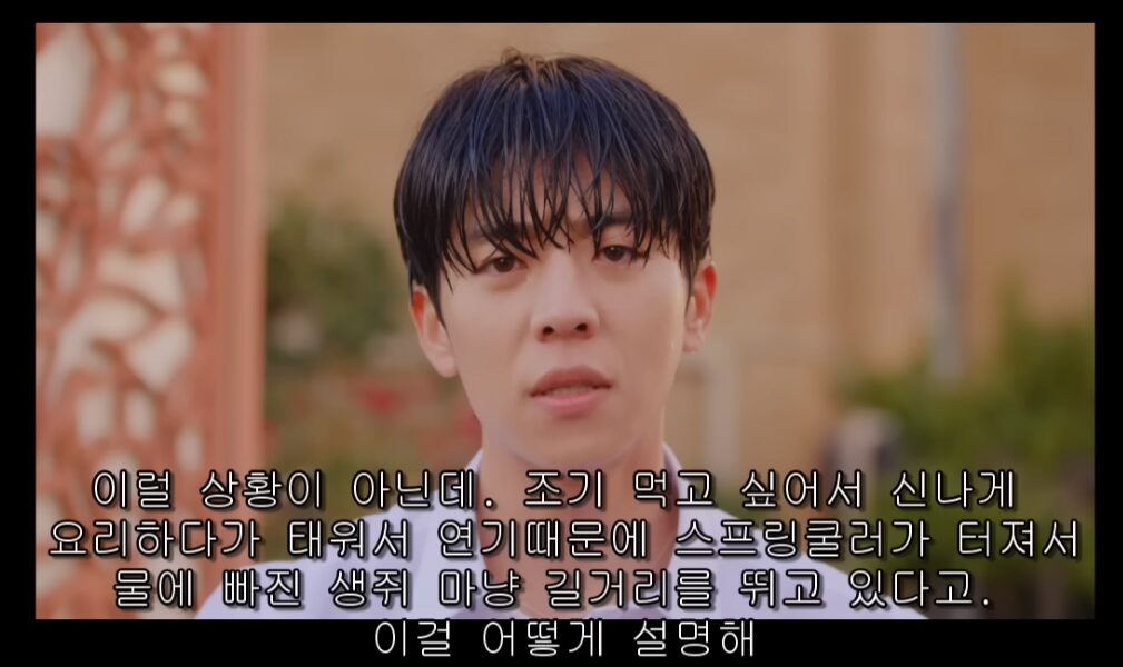 アイラブユーの台詞：신나게 요리하다가