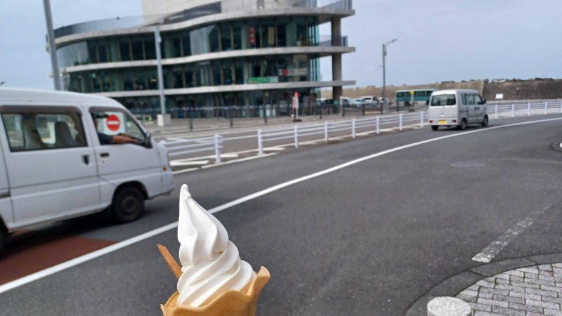 伊豆牛乳で作ったアイスクリームもおすすめ