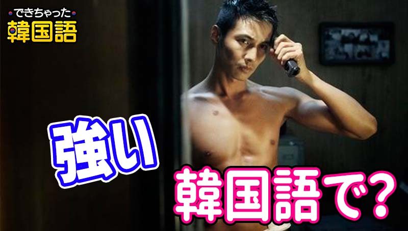 「強い」韓国語で？강하다と세다の意味の違いと使い分けを例文で分かりやすく解説