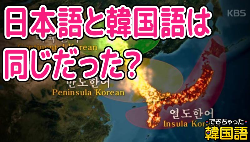 日本語と韓国語は同じ言語だった？両言語の歴史と似ている理由、共通点